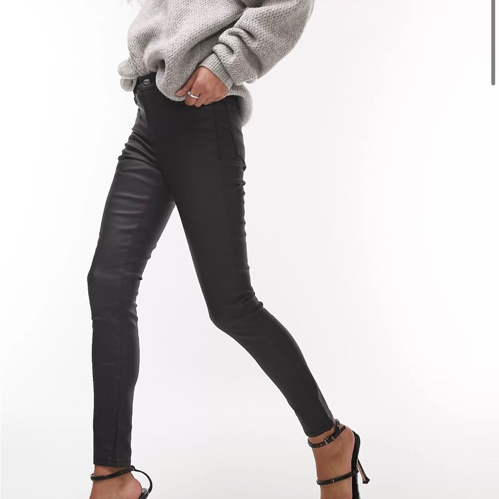BRAND NEW Jamie Jeans in Coated Black